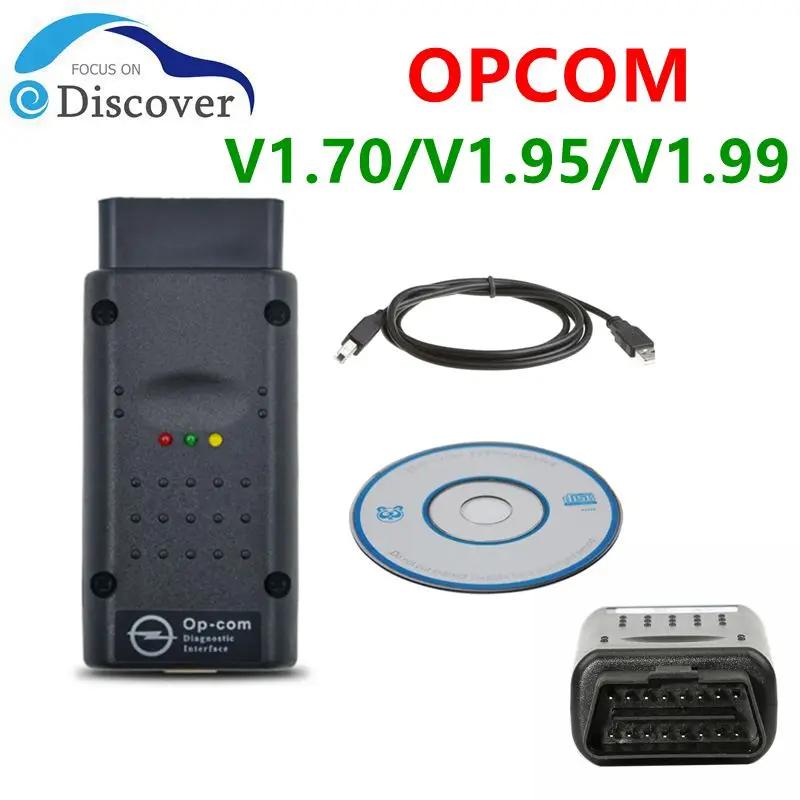 OPCOM ߿ OBD2 CAN-BUS ڵ , Opel OP-COM  PIC18F458 FTDI, V1.70, V1.95, V1.99, 2021, V200603A